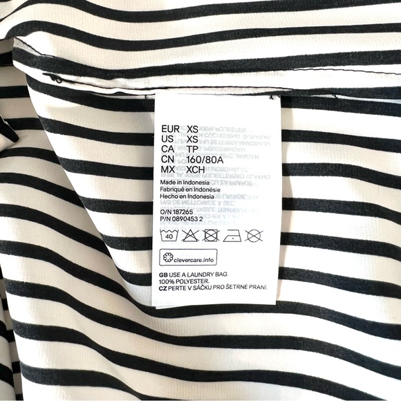 H&M Stripe Shirt Dress - Picture 10 of 12